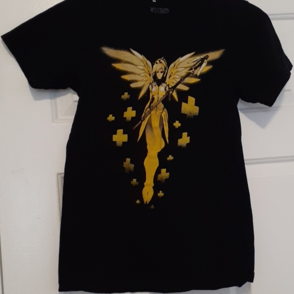Blizzard Overwatch Mercy T Shirt